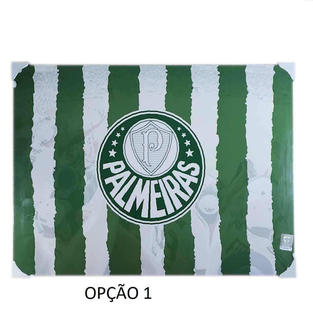 QUADRO DE METAL 30 X 40 CM PALMEIRAS ALLMIX • JBI Presentes